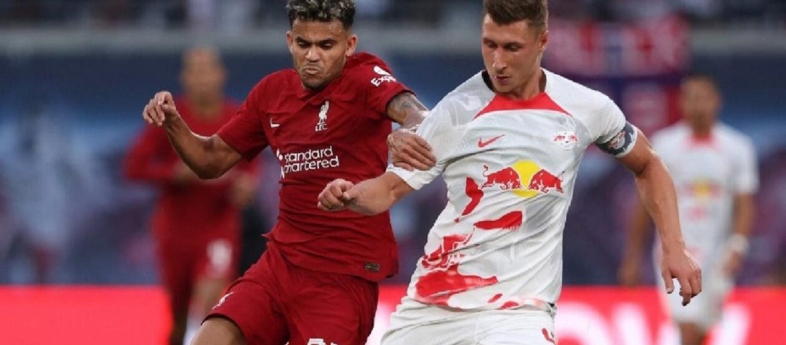 Luis Díaz, Liverpool vs salzburgo preparatorio