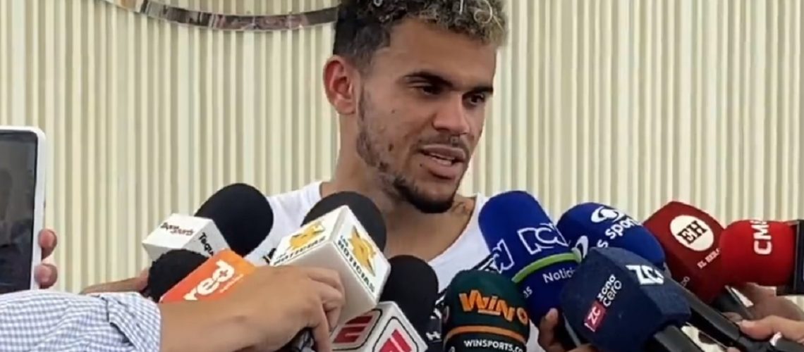 Luis Díaz en entrevista