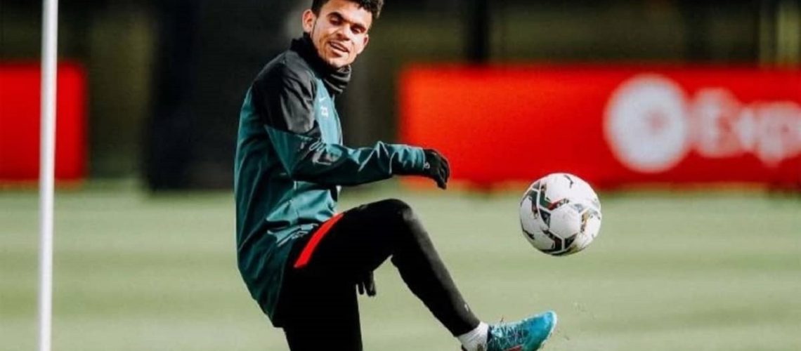 Luis Díaz entrenamientoooo