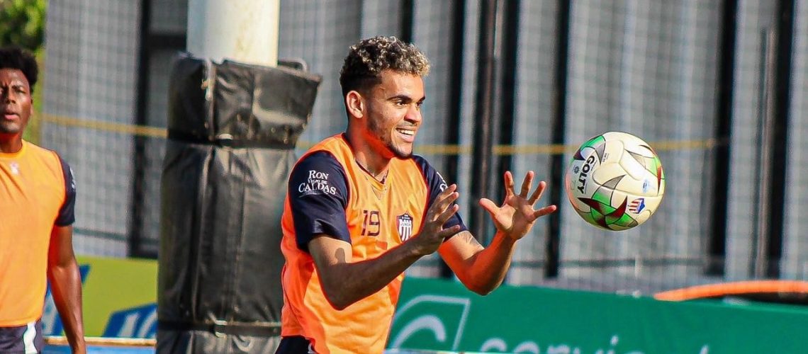 Luis Díaz entreno con Junior