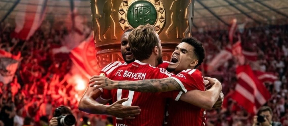 Luis Díaz y Bayern Múnich campeones Copa Alemania