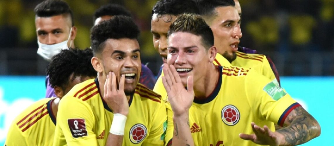 Luis Díaz y James