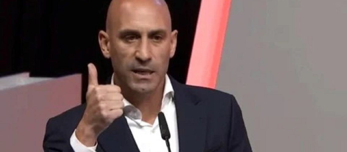 Luis Rubiales el besor de la jugadora