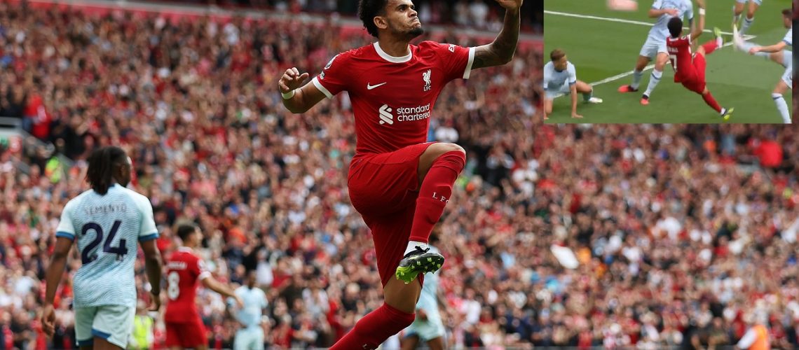 Luis diaz nuevamente gol premier 2023-2024