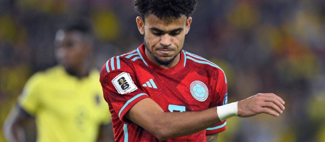 Luis díaz se lamaneta
