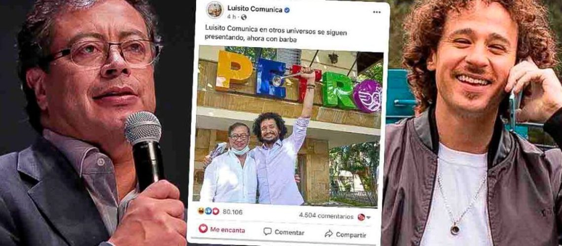 Luisito Comunica Petro foto