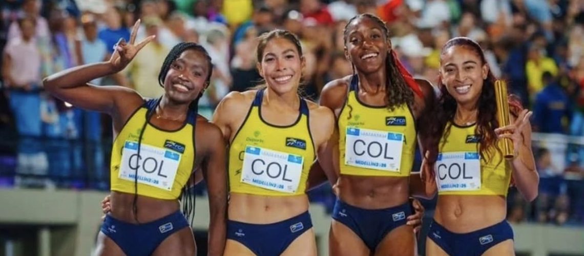 Maleja Rocha, campeonas 4x400 metros del Panamericano de Atletismo 2026