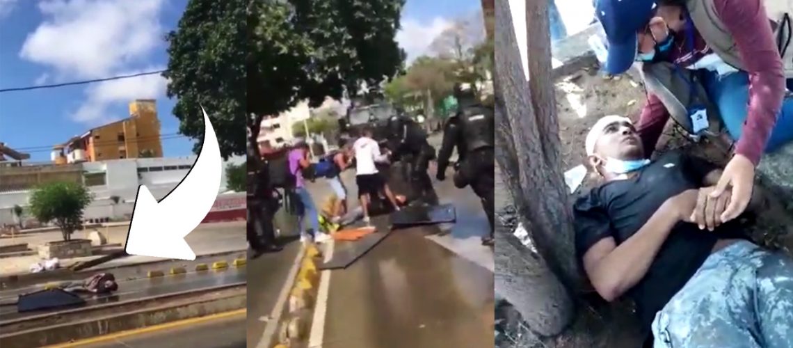 Manifestante convulsión-1