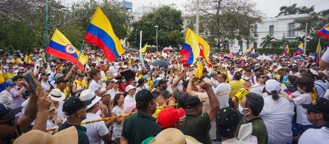 Marchas 21 de Abril Barranquilla