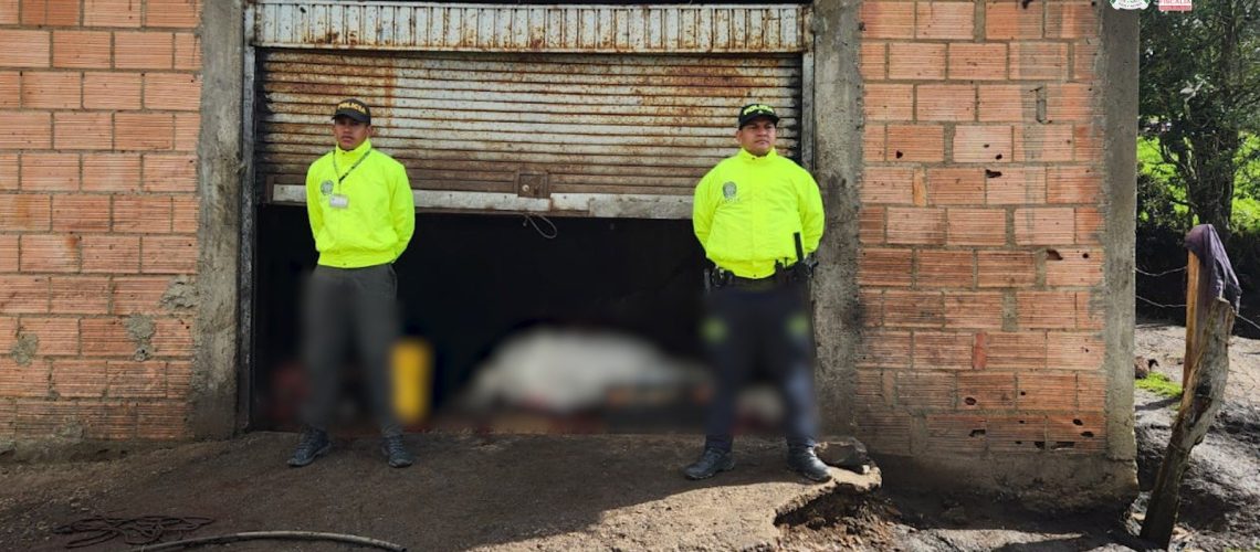 Matadero clandestino descubierto Boyacá