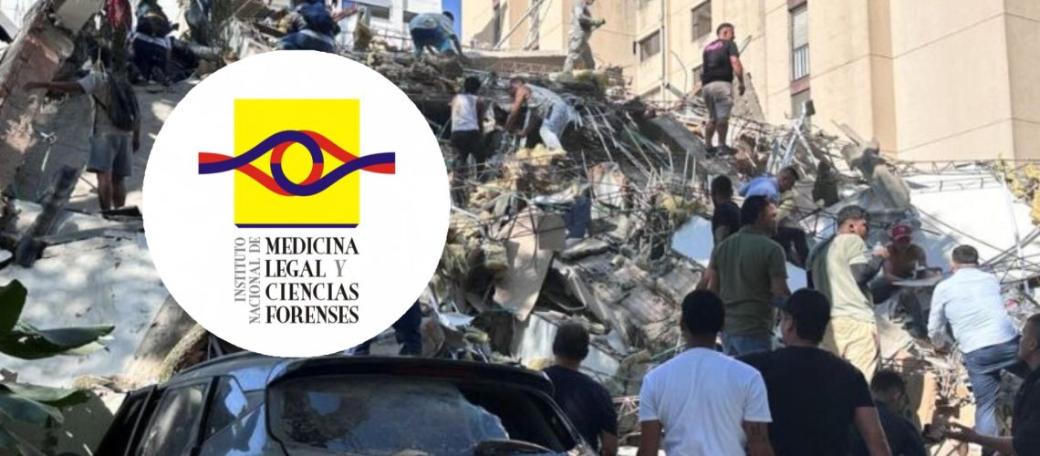 Medicina Legal identidad víctimas terremoto