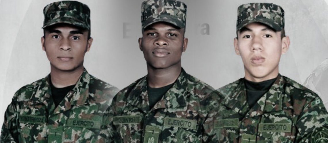 Militares asesinados en el Meta