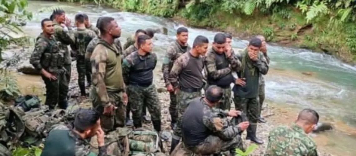 Militares retenidos Chocó