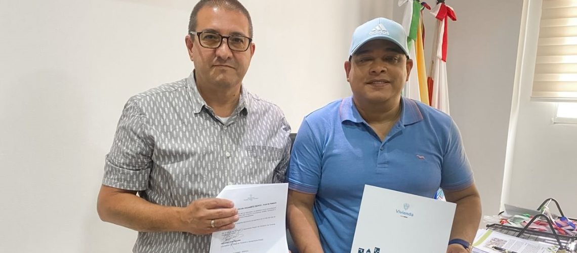 Minvivienda y Alcaldía de Galapa firman Plan de Trabajo para titulación de predios