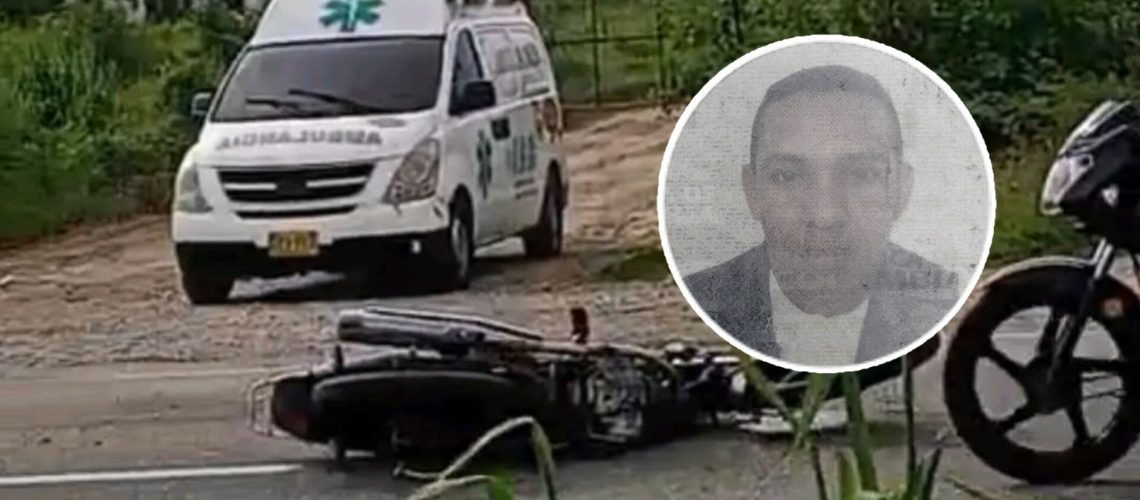 Motociclista fallecido accidente la Cordialidad