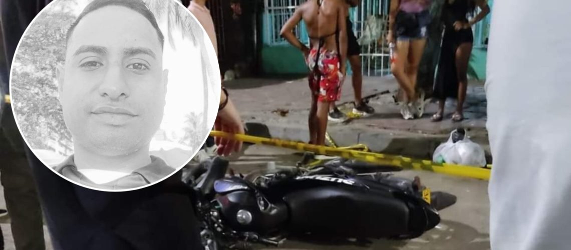 Motociclista muerto bulevar Simón Bolívar