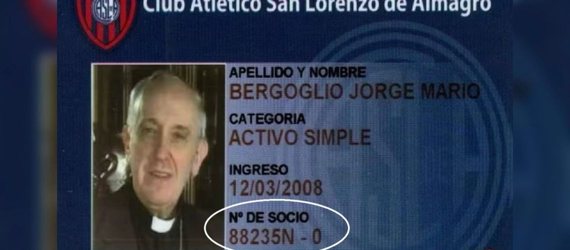 Muerte papa Francisco socio San Lorenzo destacada