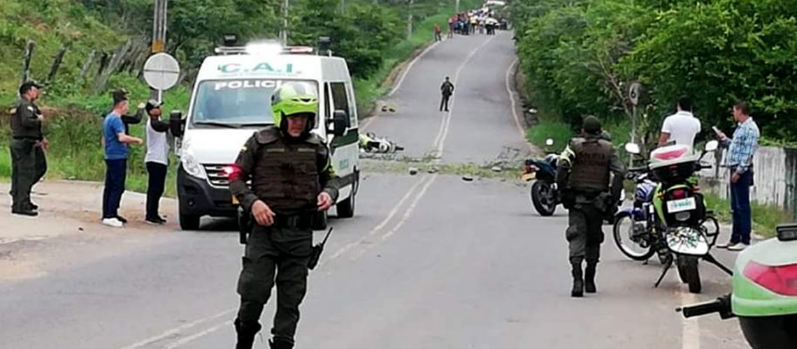 Muerte policia Caguan1A