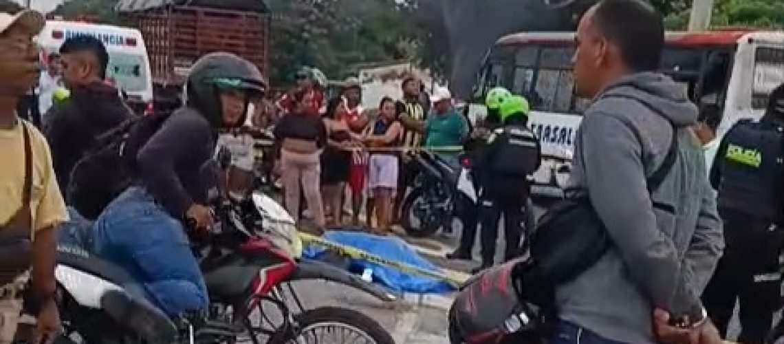 Muerto accidente la Oriental, Malambo
