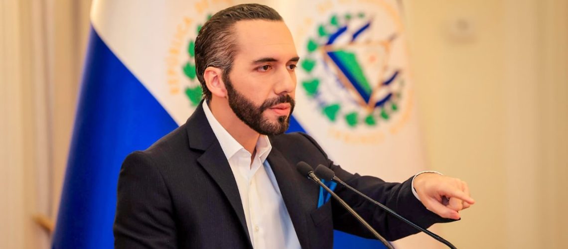 Nayib Bukele, presidente de El Salvador