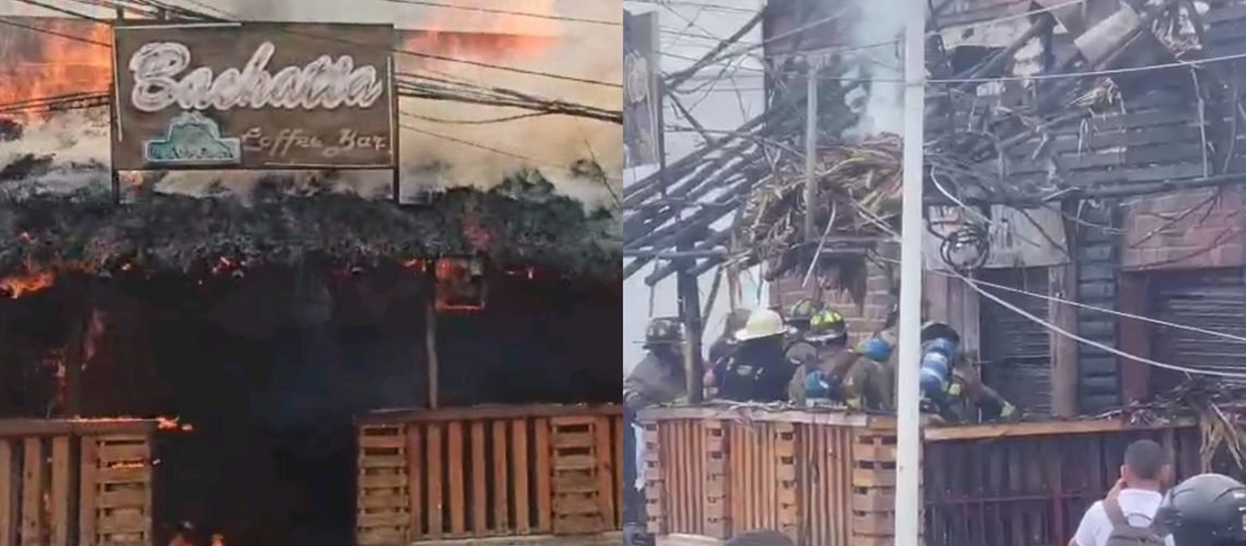 Noticia Incendio en Bachatta Coffe Barranquilla