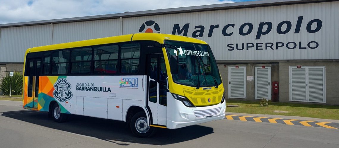 Nueva flota de buses Barranquilla