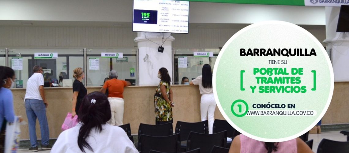 Nuevo canal trámites Barranquilla