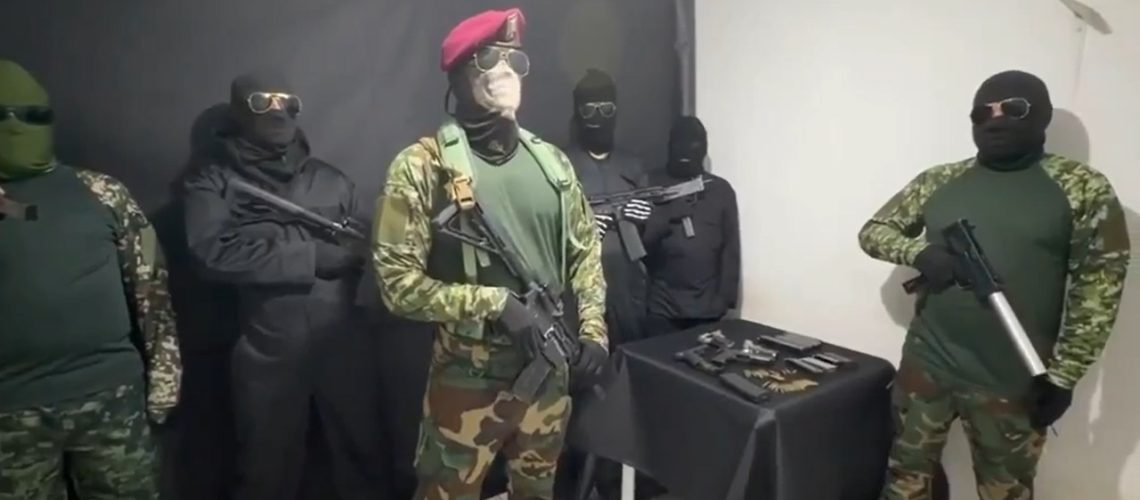 Nuevo grupo armado Comandos Armados por el Pueblo