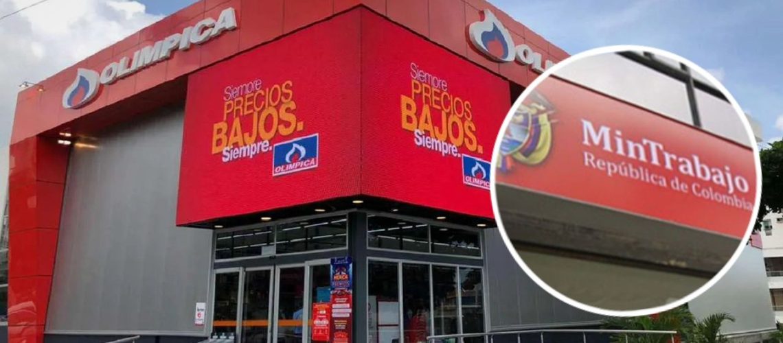 Olímpica sobre Mintrabajo comunicado