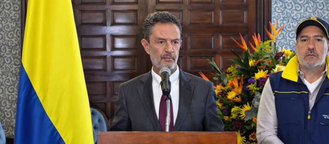 Omar Bula, canciller de Colombia