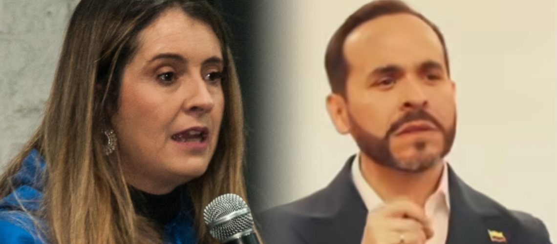 Paloma Valencia y Abelardo de la Espriella