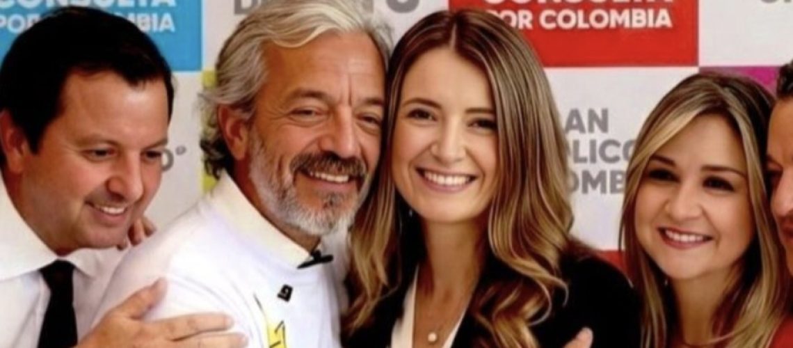 Paloma Valencia y Juan Daniel Oviedo