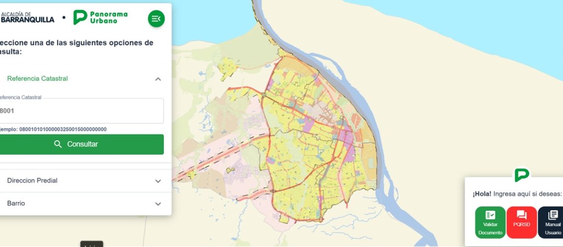 Panorama Urbano plataforma digital Barranquilla
