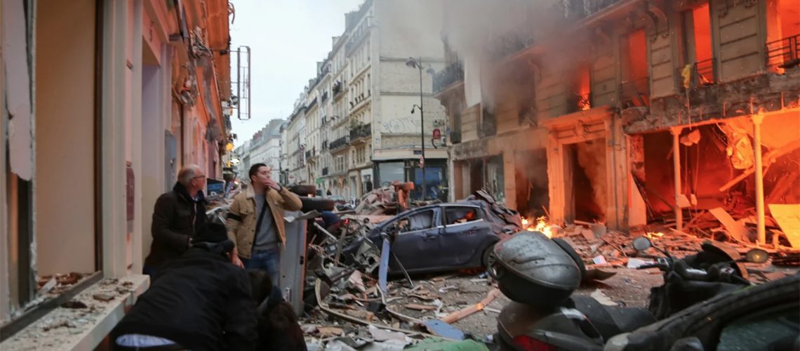 Paris explosión