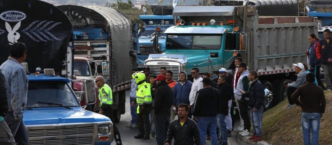 Paro de camioneros