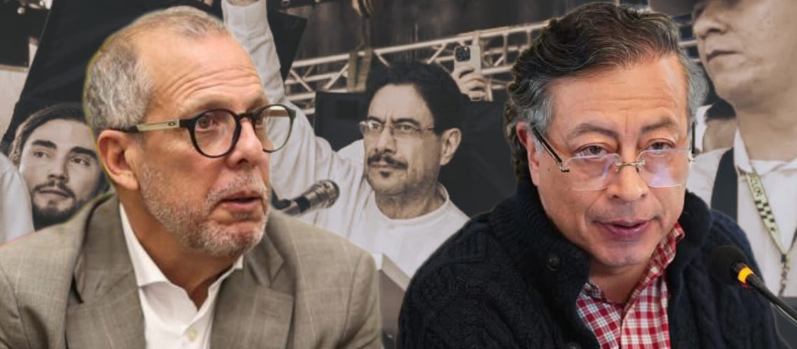 Pastor Saade, Gustavo Petro e Iván Cepeda