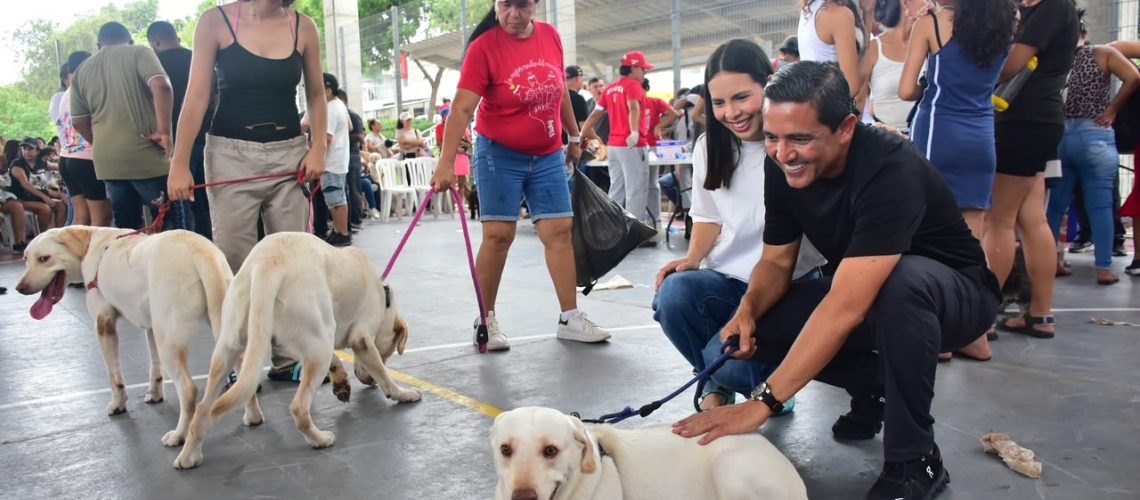 Pedro Lemus, jornada de bienestar animal en Soledad