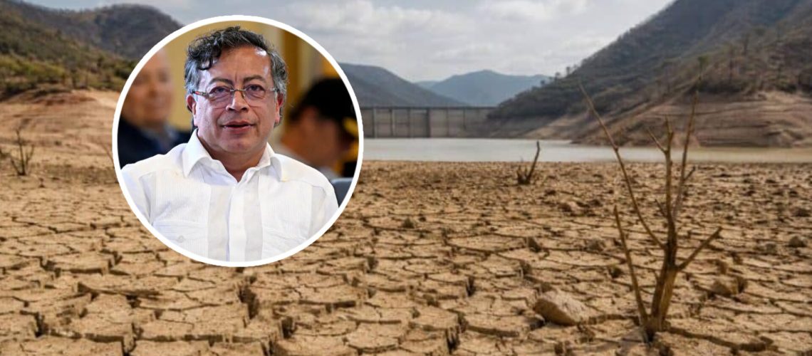Petro advierte sobre megasequía en Colombia