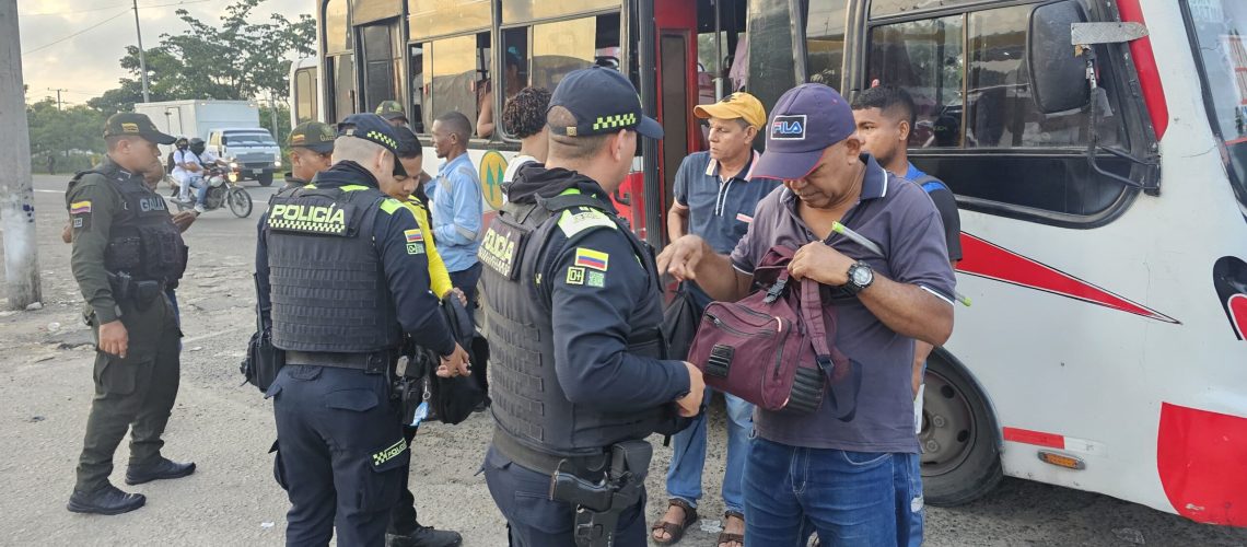 Plan de seguridad conductores buses Barranquilla