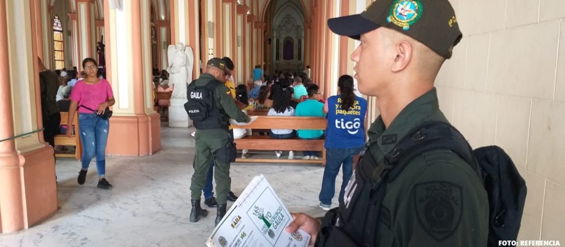 Policía Semana Santa Barranquilla