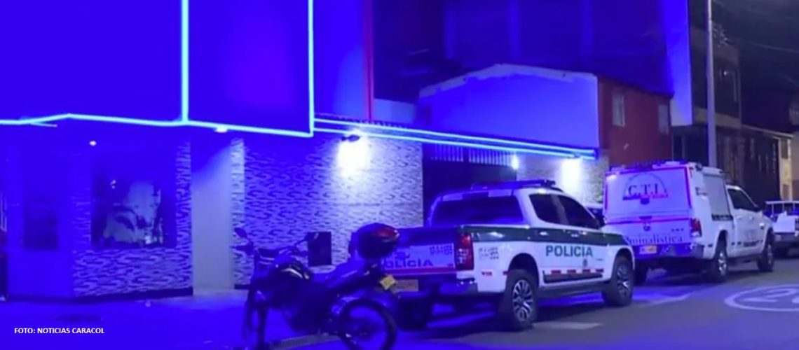 Policía disparó contra su pareja motel Bogotá 1