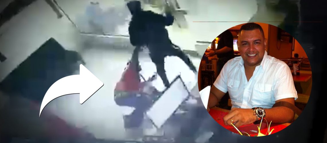 Policia herido Los Robles1