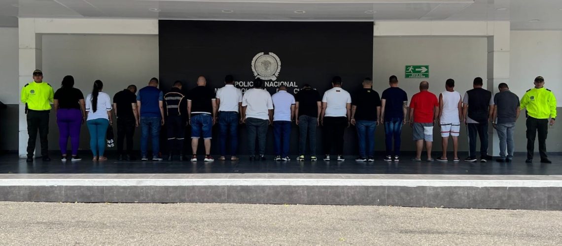 Policía señalado red migrantes Colombia