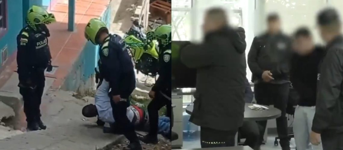 Policías capturados por muerte de Donovan Balanta en Soacha, Cundinamarca