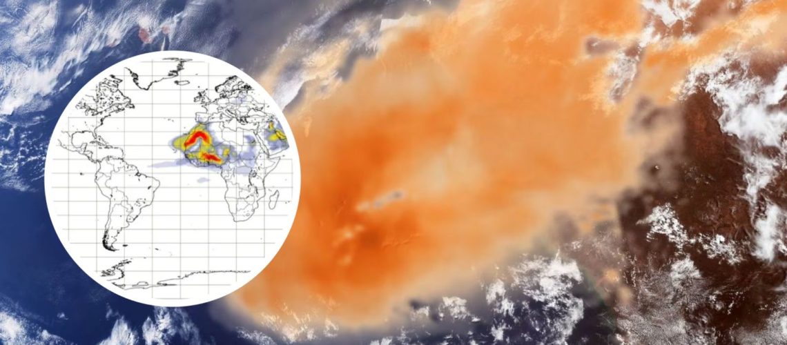 Polvo del Sahara Colombia Ideam 2