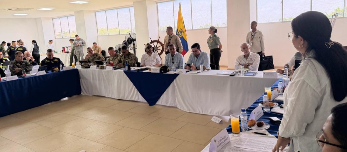 Presidente De la Espriella y alcaldesa Alcira Sand