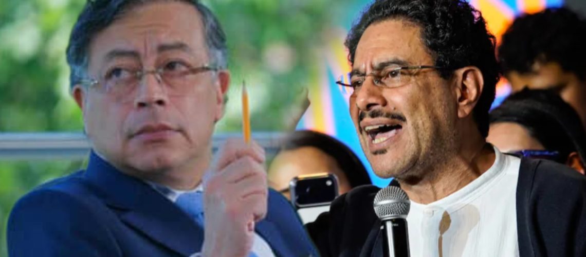 Presidente Gustavo Petro e Iván Cepeda