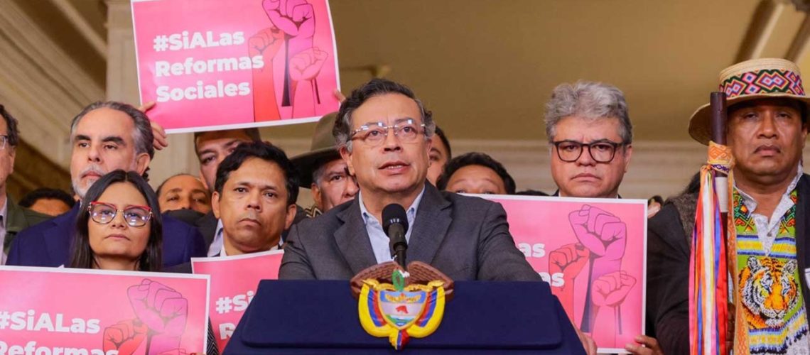 Presidente Petro reforma laboral y consulta popular