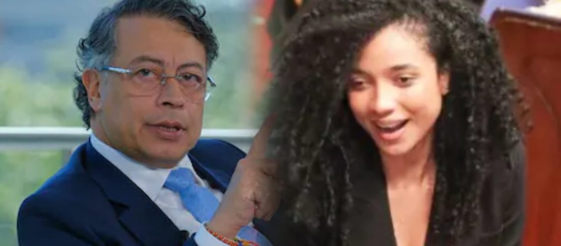 Presidente Petro y Juliana Guerrero