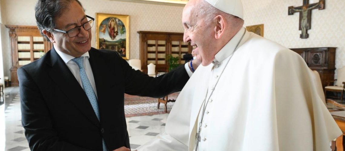 Presidente Petro y Papa Francisco 2024